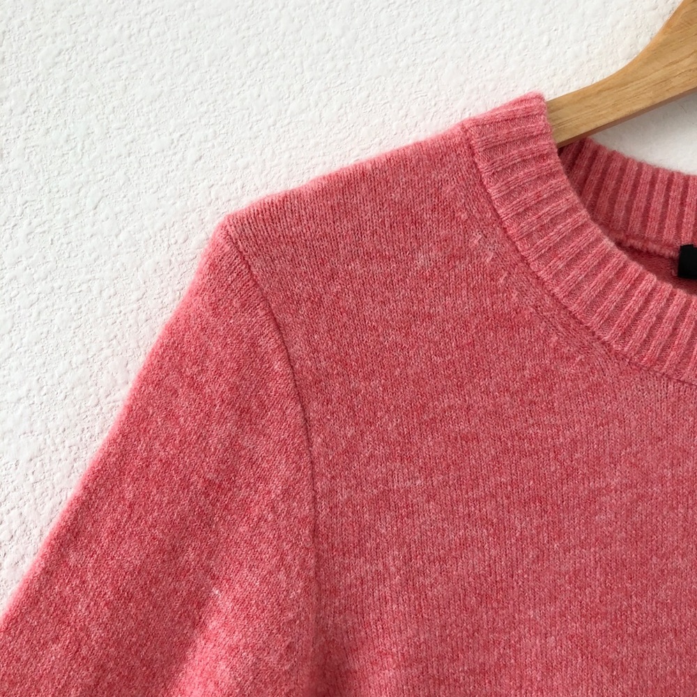 J. Crew • Merino Wool Alpaca Blend Sweater Coral - Picture 4 of 5